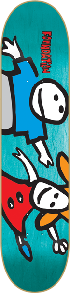 FOUND WHIPPERSNAPPERS DECK-8.0 ASST.STAIN
